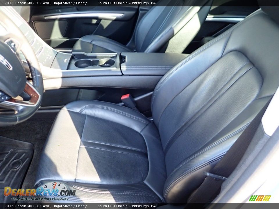 Front Seat of 2016 Lincoln MKZ 3.7 AWD Photo #15