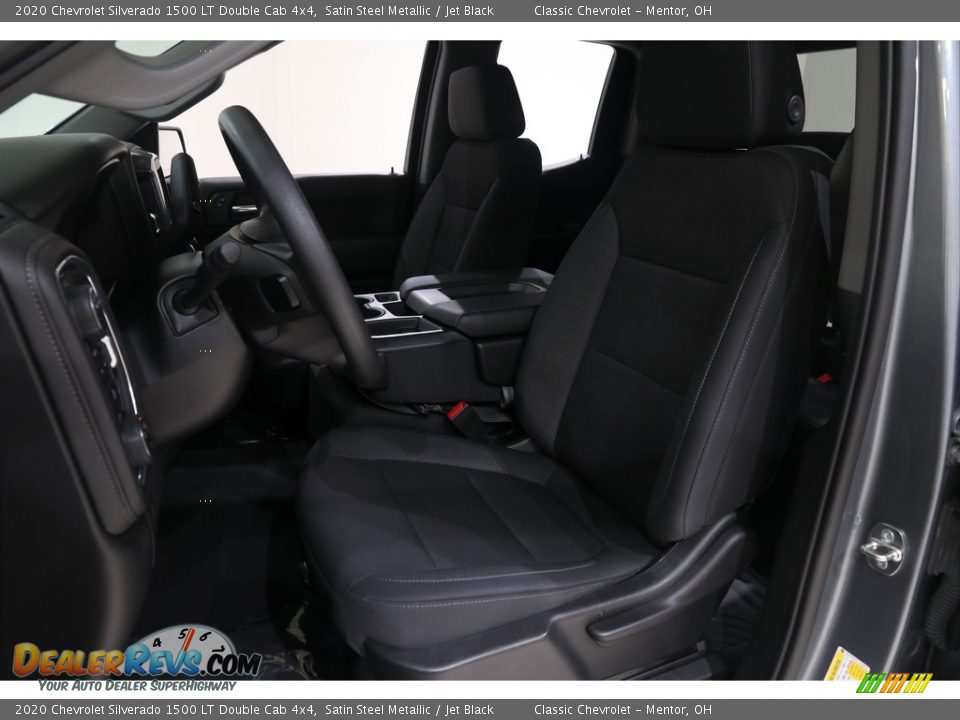 2020 Chevrolet Silverado 1500 LT Double Cab 4x4 Satin Steel Metallic / Jet Black Photo #5