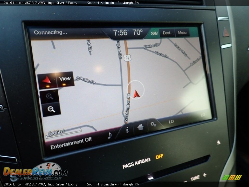 Navigation of 2016 Lincoln MKZ 3.7 AWD Photo #21