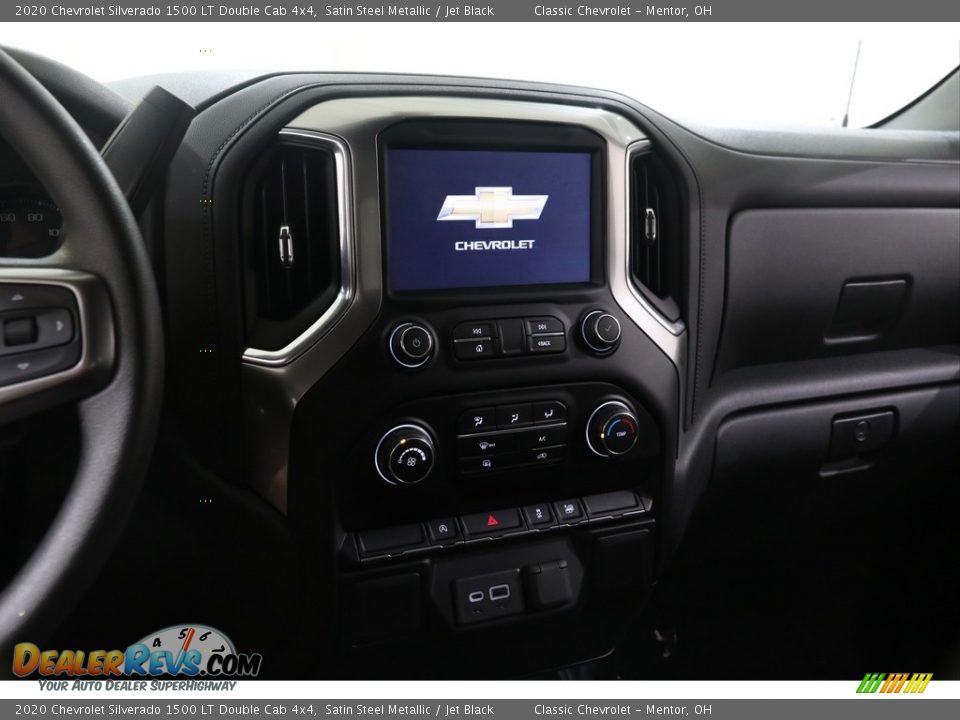 2020 Chevrolet Silverado 1500 LT Double Cab 4x4 Satin Steel Metallic / Jet Black Photo #10