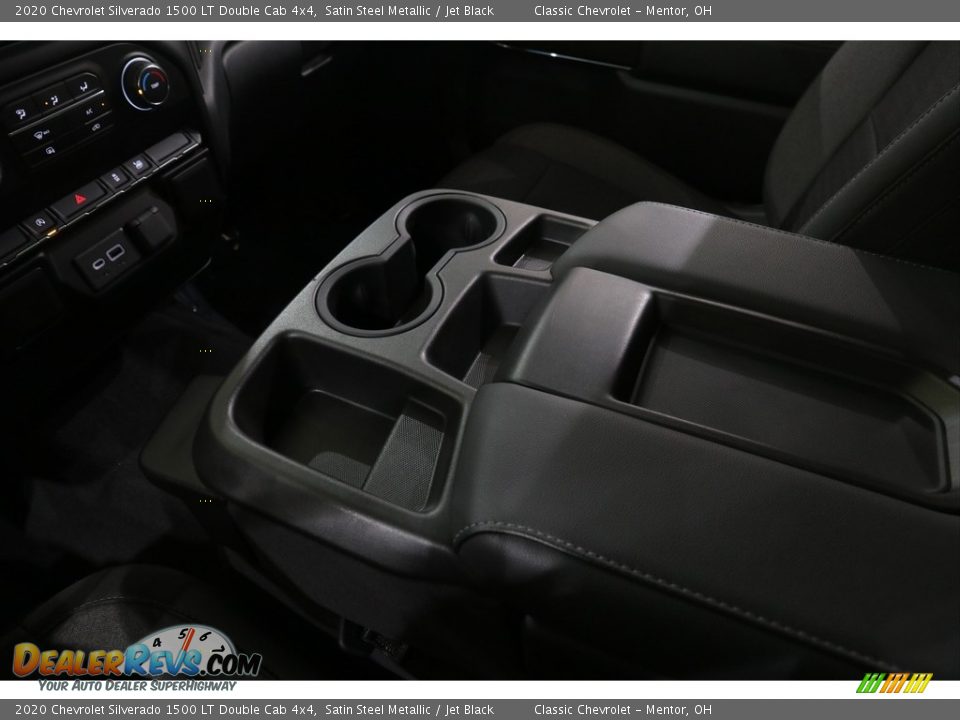 2020 Chevrolet Silverado 1500 LT Double Cab 4x4 Satin Steel Metallic / Jet Black Photo #14