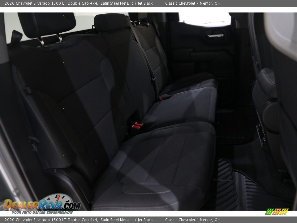 2020 Chevrolet Silverado 1500 LT Double Cab 4x4 Satin Steel Metallic / Jet Black Photo #16