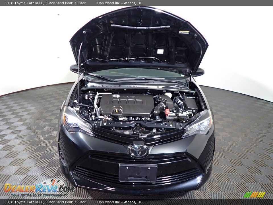 2018 Toyota Corolla LE Black Sand Pearl / Black Photo #5