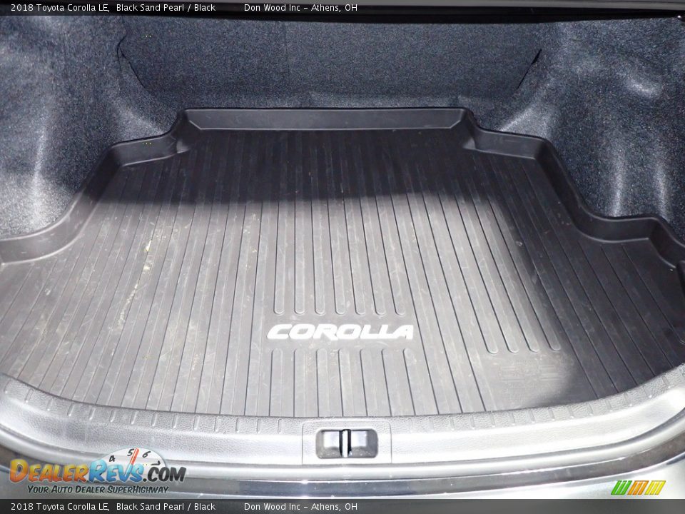 2018 Toyota Corolla LE Black Sand Pearl / Black Photo #13