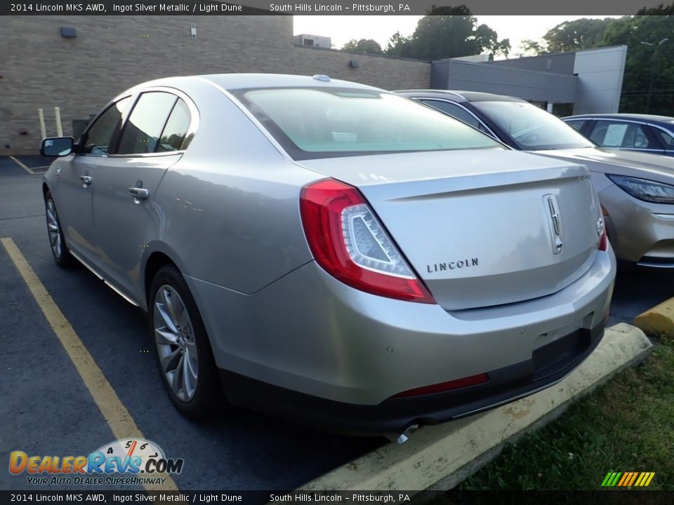 2014 Lincoln MKS AWD Ingot Silver Metallic / Light Dune Photo #2