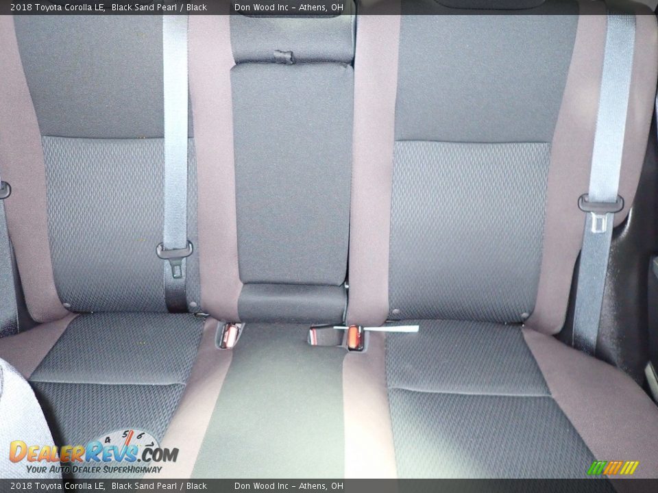 2018 Toyota Corolla LE Black Sand Pearl / Black Photo #19