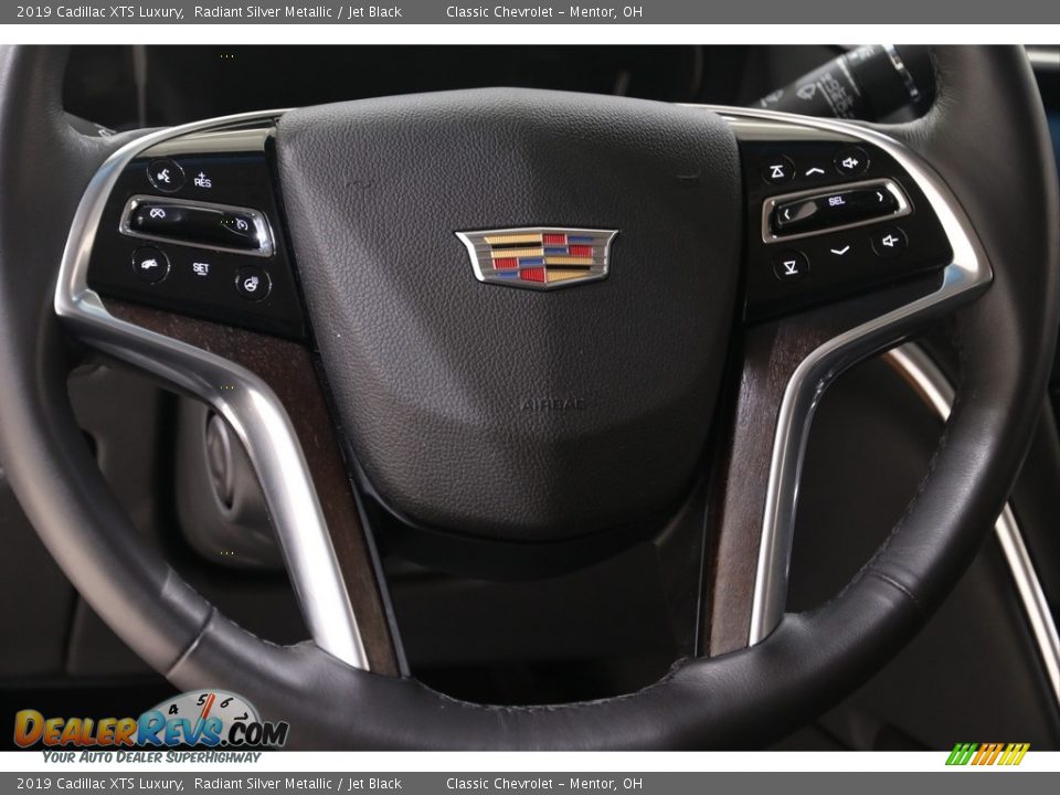 2019 Cadillac XTS Luxury Radiant Silver Metallic / Jet Black Photo #8