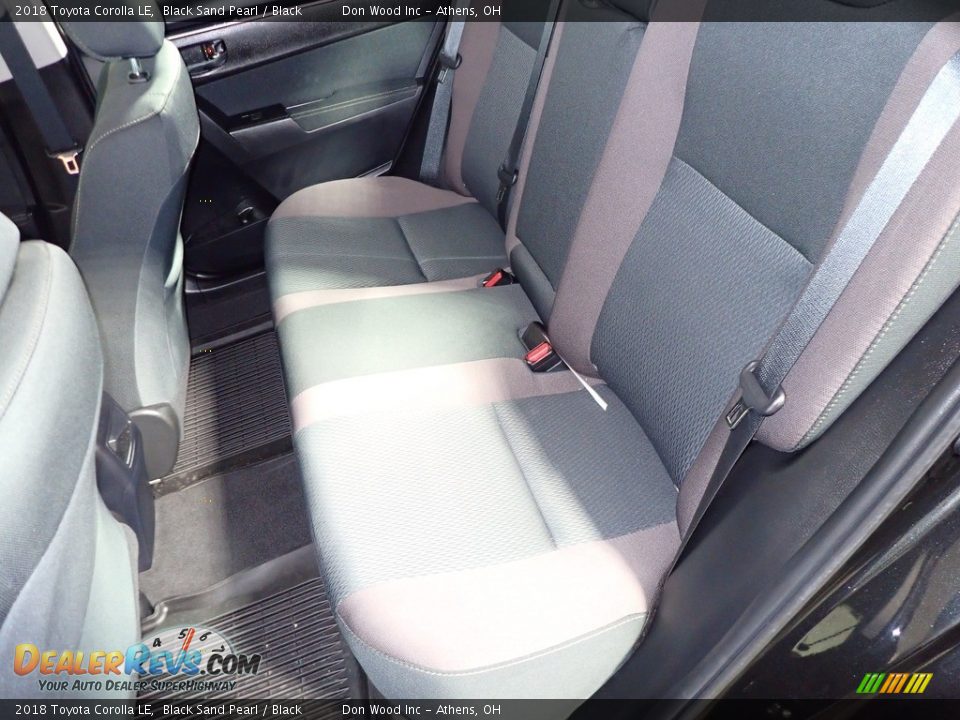 2018 Toyota Corolla LE Black Sand Pearl / Black Photo #21