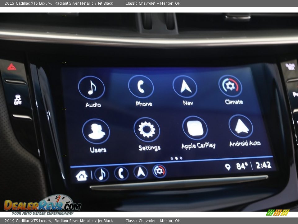 2019 Cadillac XTS Luxury Radiant Silver Metallic / Jet Black Photo #12