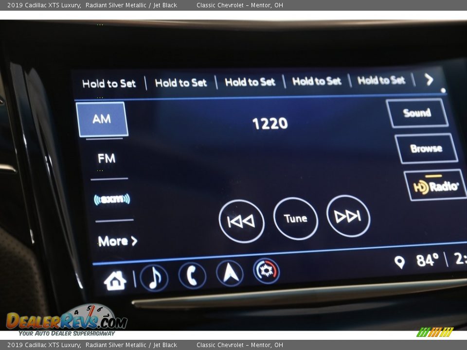 2019 Cadillac XTS Luxury Radiant Silver Metallic / Jet Black Photo #13