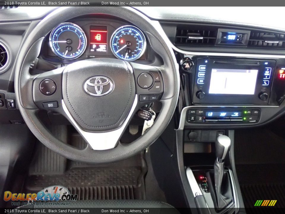 2018 Toyota Corolla LE Black Sand Pearl / Black Photo #29