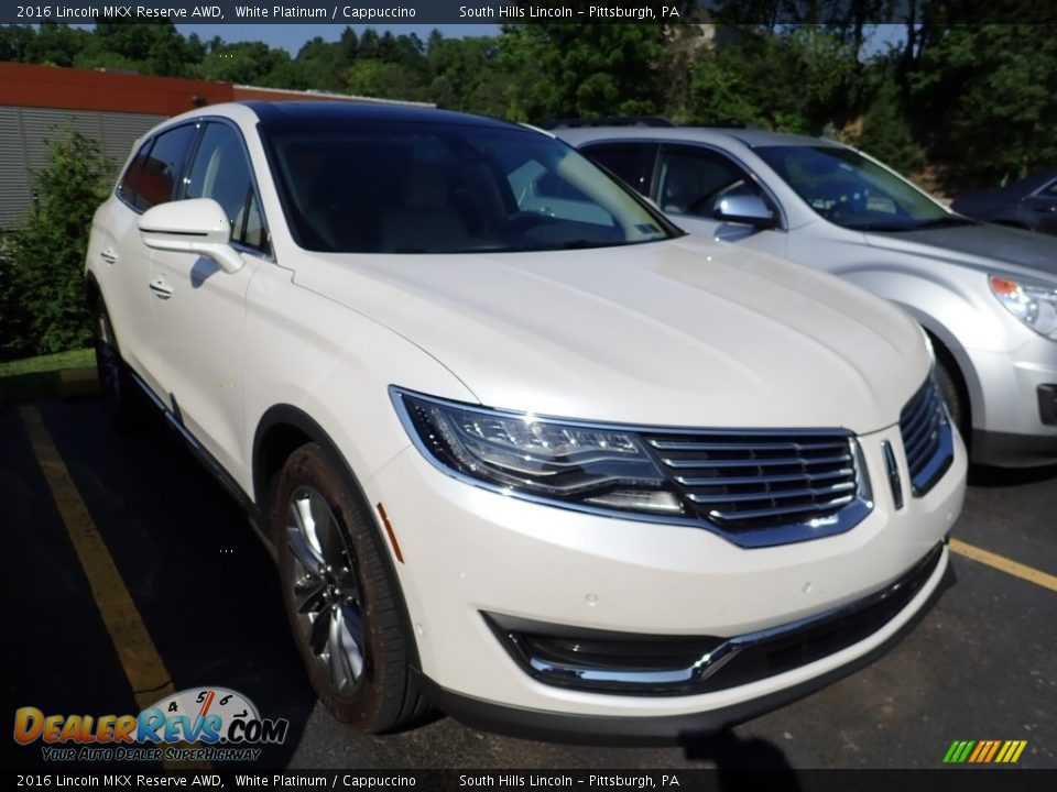 Front 3/4 View of 2016 Lincoln MKX Reserve AWD Photo #5