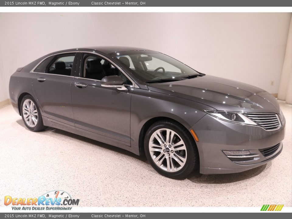 2015 Lincoln MKZ FWD Magnetic / Ebony Photo #1