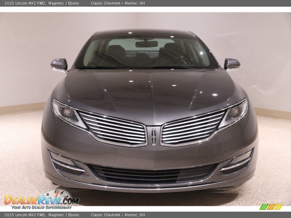 2015 Lincoln MKZ FWD Magnetic / Ebony Photo #2