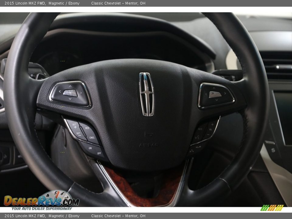 2015 Lincoln MKZ FWD Magnetic / Ebony Photo #7