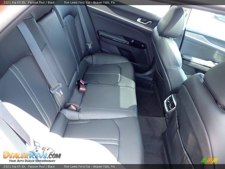 Rear Seat of 2021 Kia K5 EX Photo #10