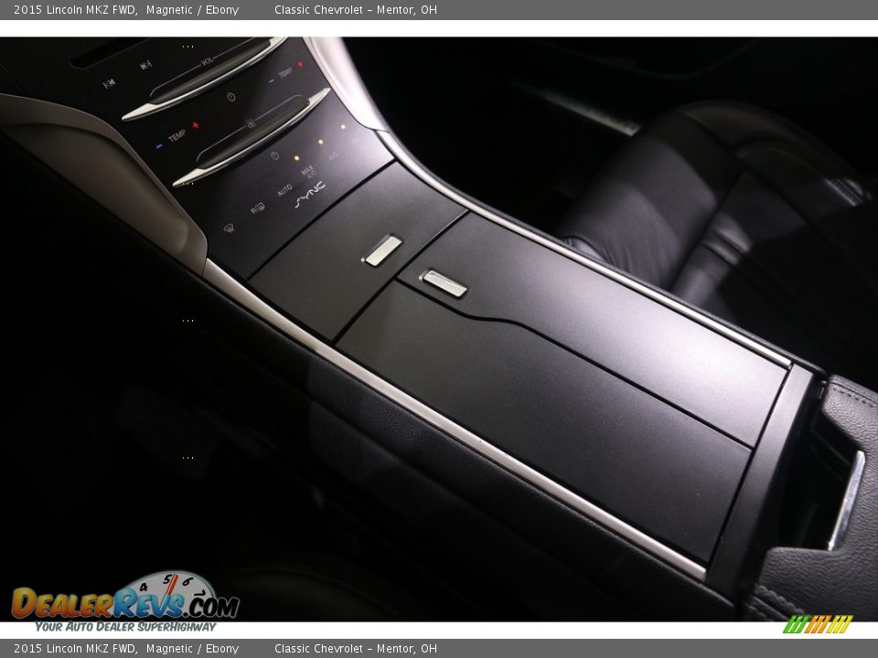 2015 Lincoln MKZ FWD Magnetic / Ebony Photo #15