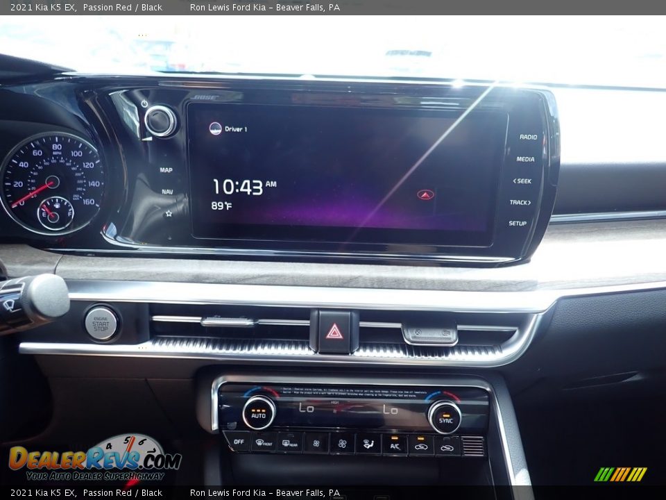 Controls of 2021 Kia K5 EX Photo #16