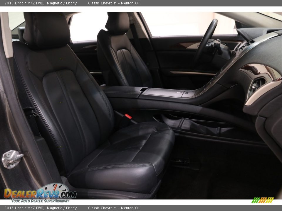 2015 Lincoln MKZ FWD Magnetic / Ebony Photo #17