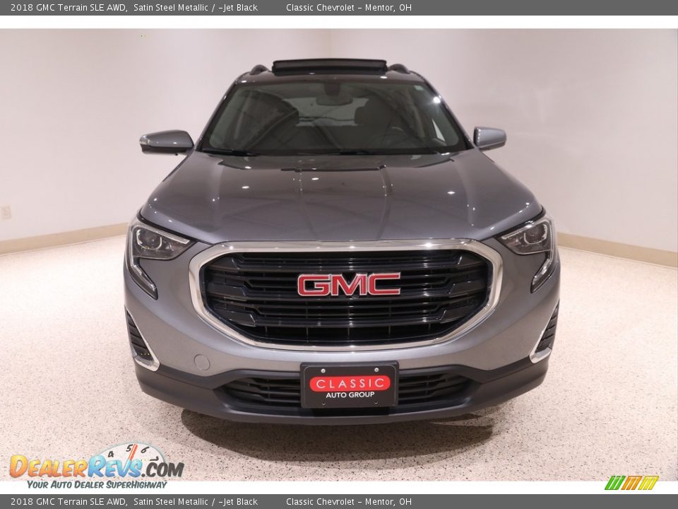 2018 GMC Terrain SLE AWD Satin Steel Metallic / ­Jet Black Photo #2