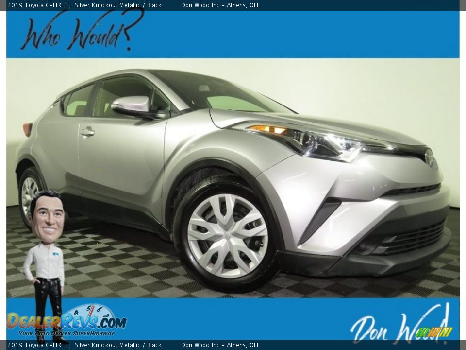 2019 Toyota C-HR LE Silver Knockout Metallic / Black Photo #1