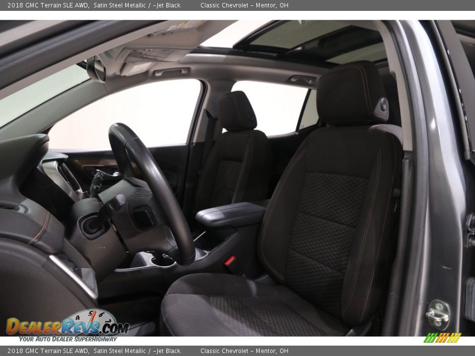 2018 GMC Terrain SLE AWD Satin Steel Metallic / ­Jet Black Photo #5