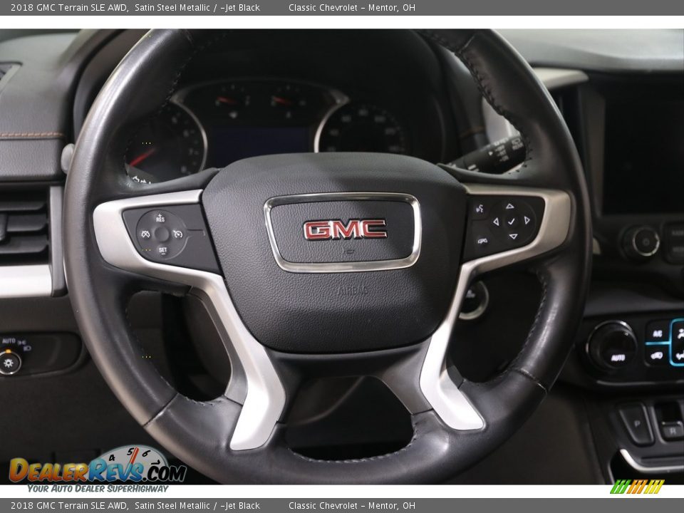 2018 GMC Terrain SLE AWD Satin Steel Metallic / ­Jet Black Photo #6