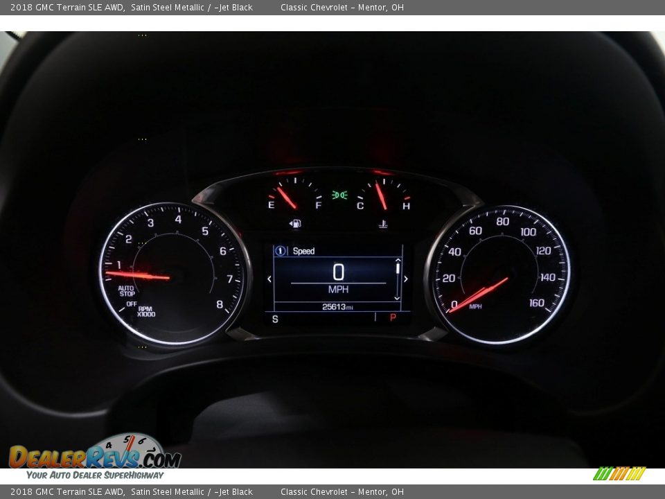 2018 GMC Terrain SLE AWD Satin Steel Metallic / ­Jet Black Photo #7