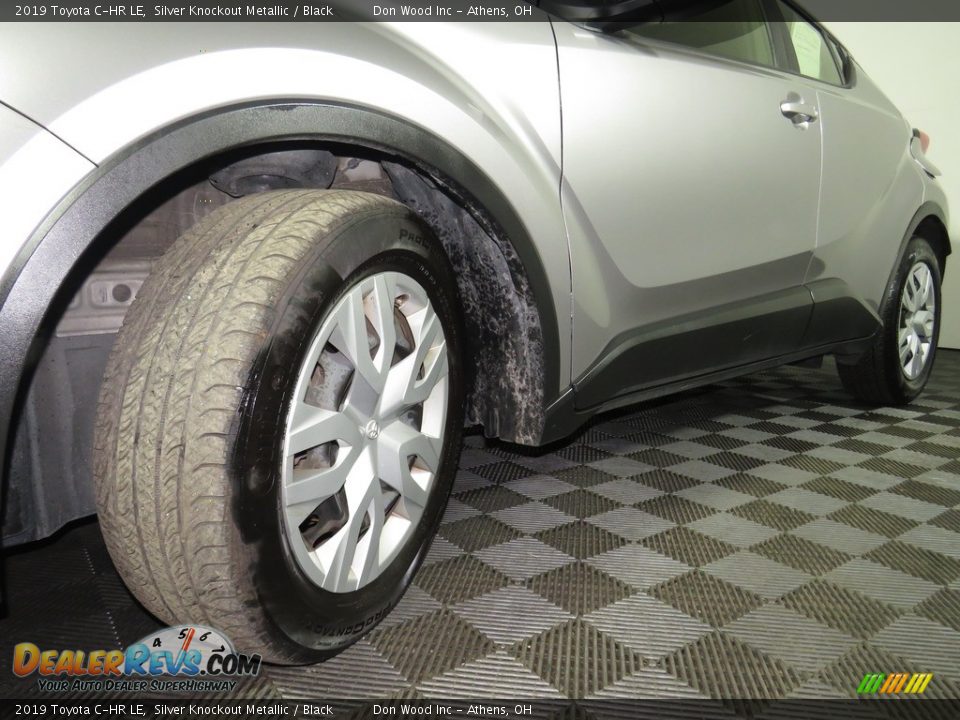 2019 Toyota C-HR LE Silver Knockout Metallic / Black Photo #8