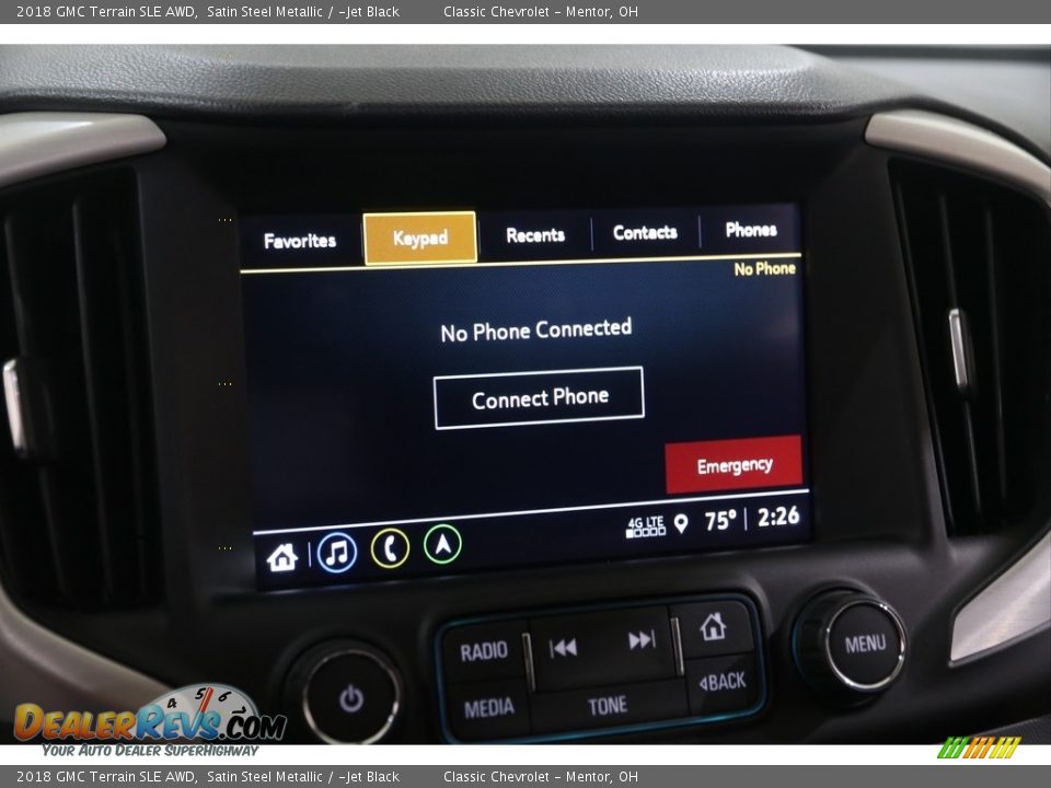 2018 GMC Terrain SLE AWD Satin Steel Metallic / ­Jet Black Photo #11