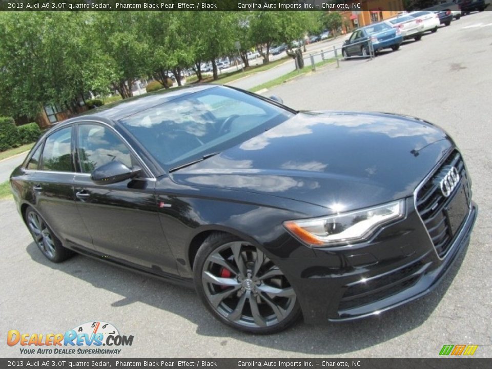 Front 3/4 View of 2013 Audi A6 3.0T quattro Sedan Photo #3