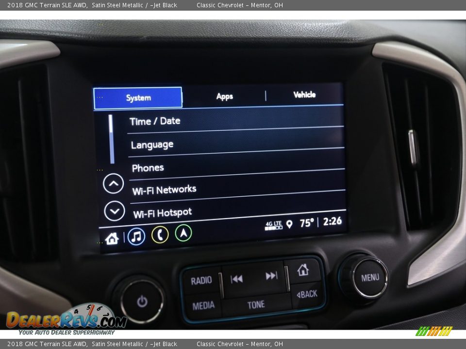 2018 GMC Terrain SLE AWD Satin Steel Metallic / ­Jet Black Photo #13