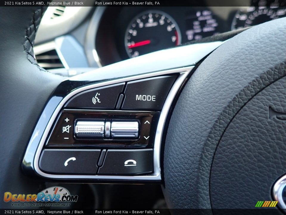 2021 Kia Seltos S AWD Steering Wheel Photo #19