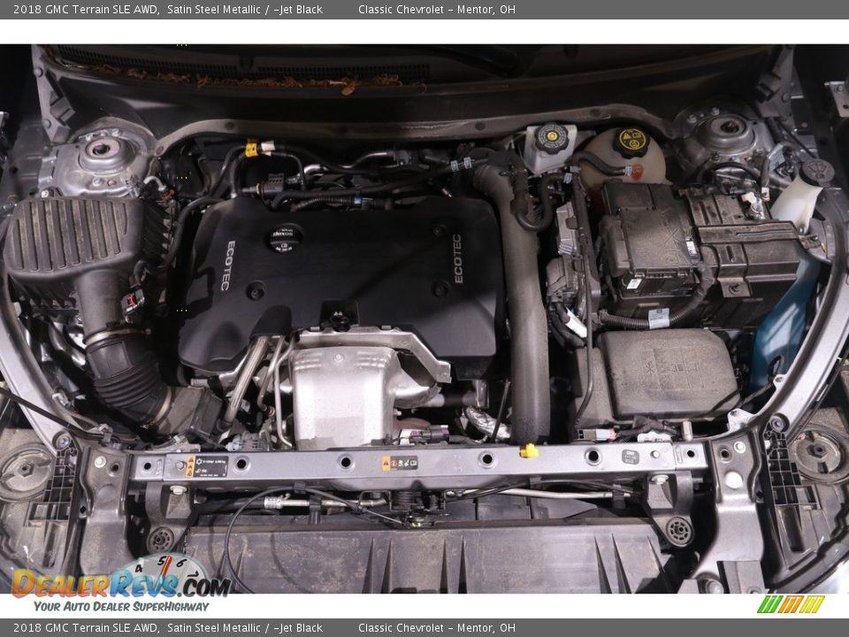 2018 GMC Terrain SLE AWD Satin Steel Metallic / ­Jet Black Photo #21