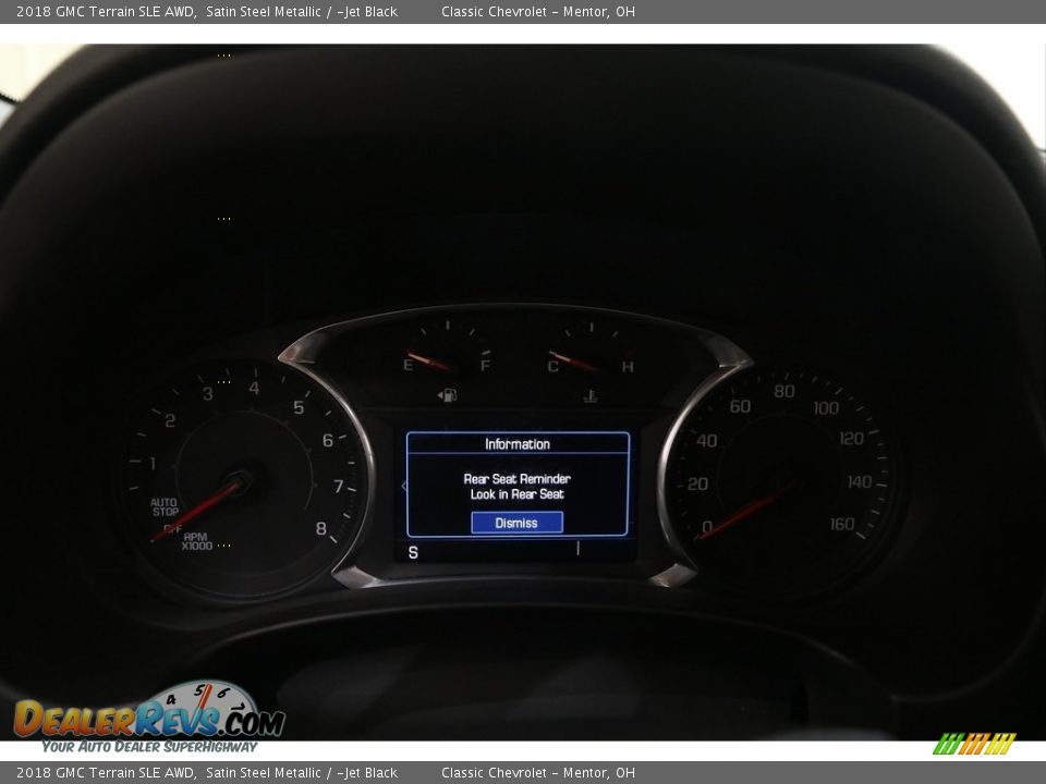 2018 GMC Terrain SLE AWD Satin Steel Metallic / ­Jet Black Photo #23