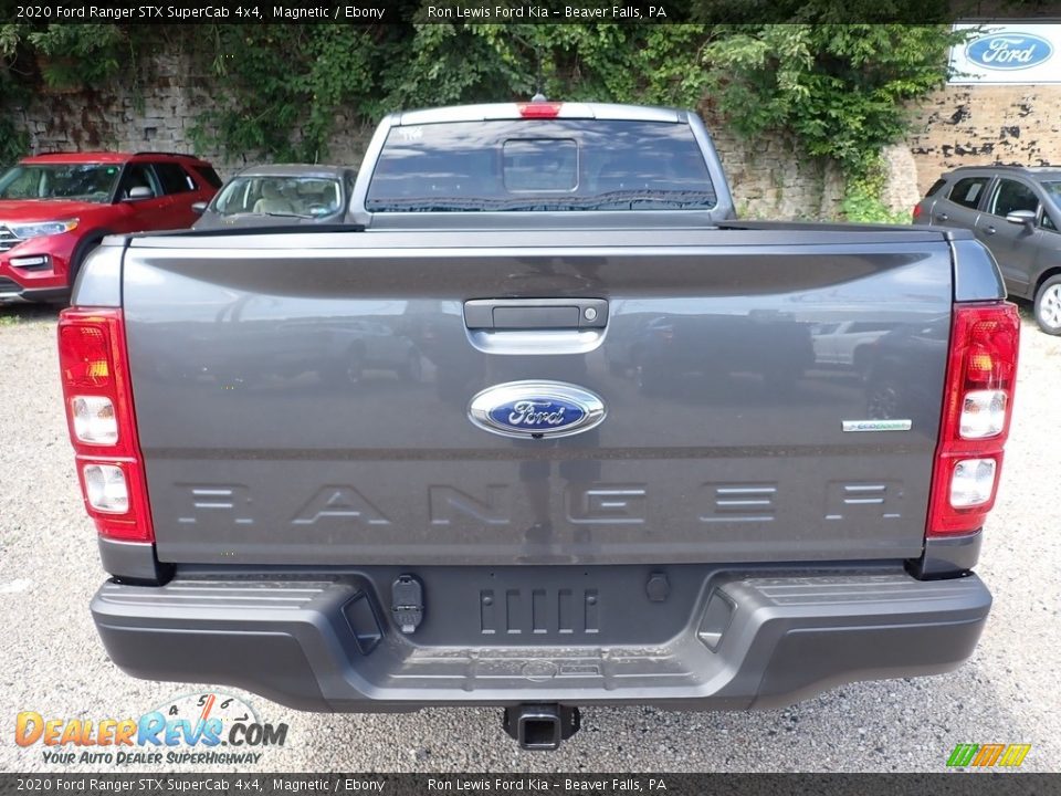 2020 Ford Ranger STX SuperCab 4x4 Magnetic / Ebony Photo #8