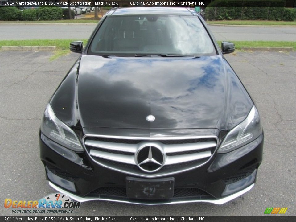 2014 Mercedes-Benz E 350 4Matic Sport Sedan Black / Black Photo #5