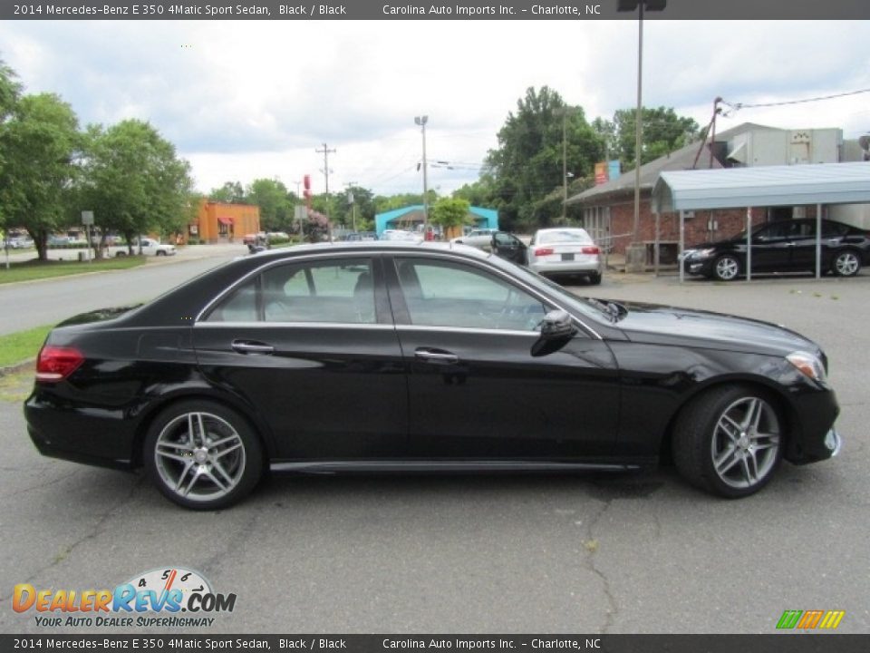 2014 Mercedes-Benz E 350 4Matic Sport Sedan Black / Black Photo #11