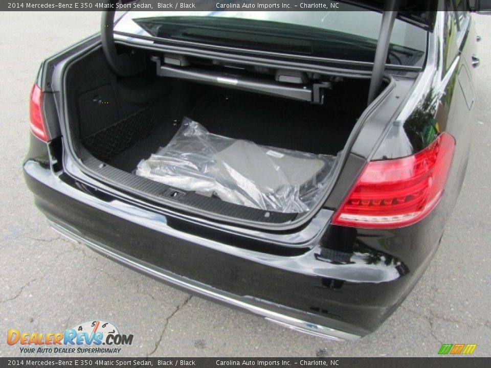 2014 Mercedes-Benz E 350 4Matic Sport Sedan Black / Black Photo #21