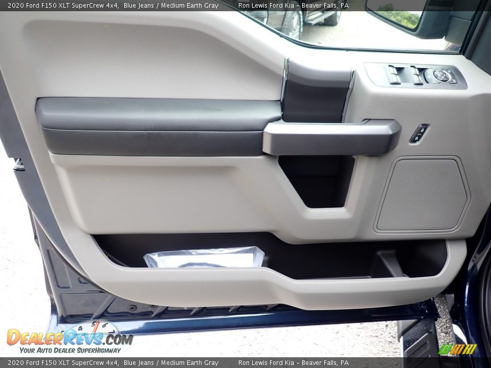 2020 Ford F150 XLT SuperCrew 4x4 Blue Jeans / Medium Earth Gray Photo #14