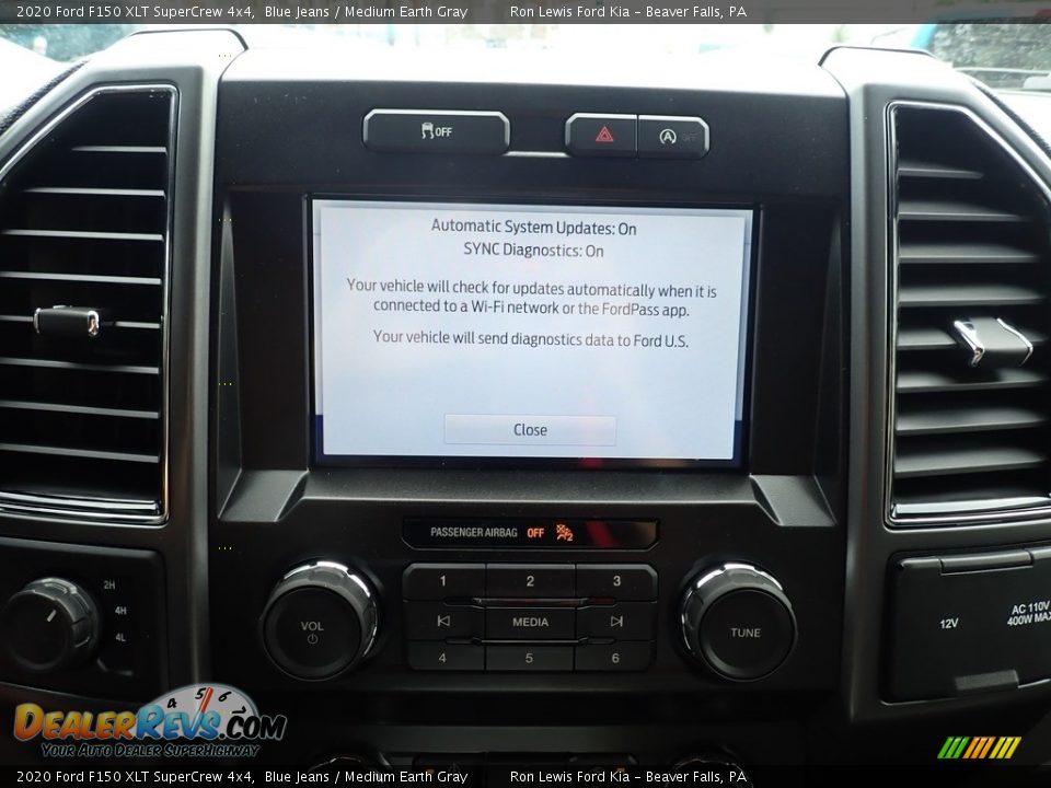 2020 Ford F150 XLT SuperCrew 4x4 Blue Jeans / Medium Earth Gray Photo #16