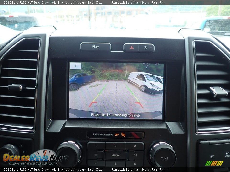 2020 Ford F150 XLT SuperCrew 4x4 Blue Jeans / Medium Earth Gray Photo #17