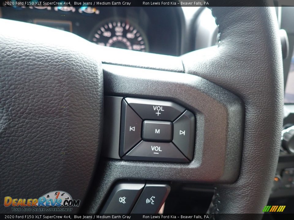 2020 Ford F150 XLT SuperCrew 4x4 Blue Jeans / Medium Earth Gray Photo #19