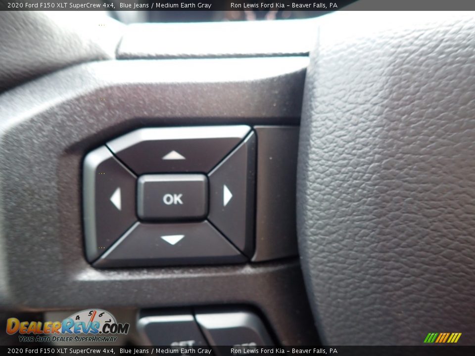 2020 Ford F150 XLT SuperCrew 4x4 Blue Jeans / Medium Earth Gray Photo #20