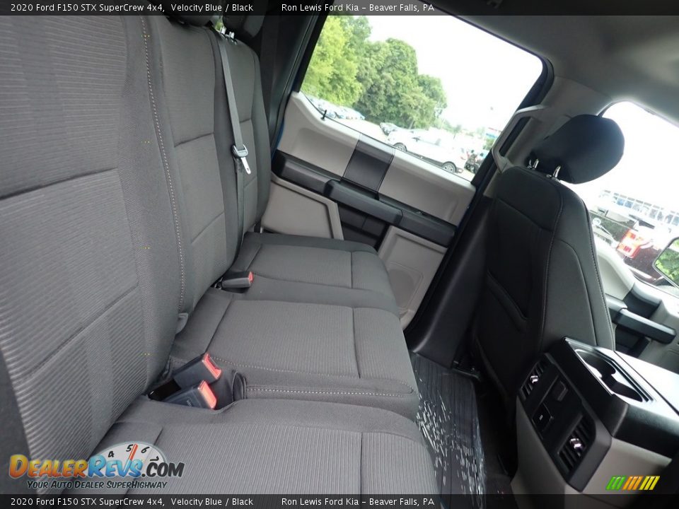 2020 Ford F150 STX SuperCrew 4x4 Velocity Blue / Black Photo #10