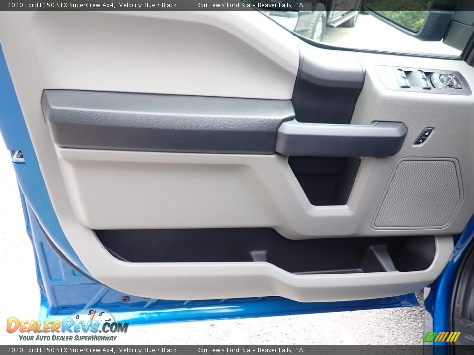 2020 Ford F150 STX SuperCrew 4x4 Velocity Blue / Black Photo #14