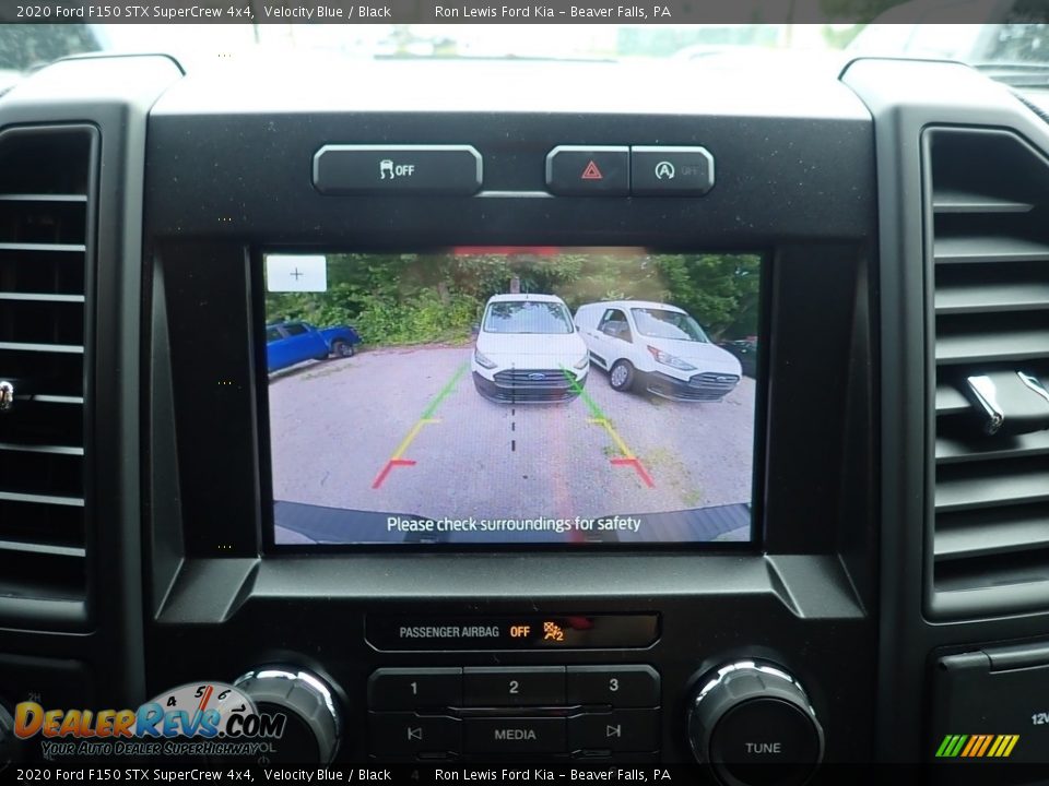 2020 Ford F150 STX SuperCrew 4x4 Velocity Blue / Black Photo #17