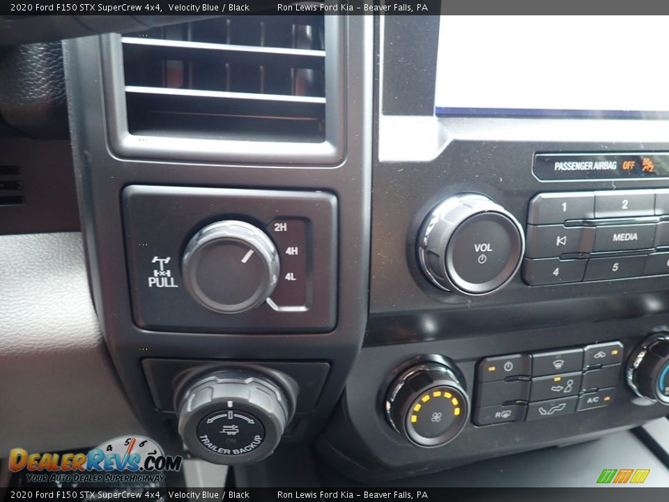 2020 Ford F150 STX SuperCrew 4x4 Velocity Blue / Black Photo #20