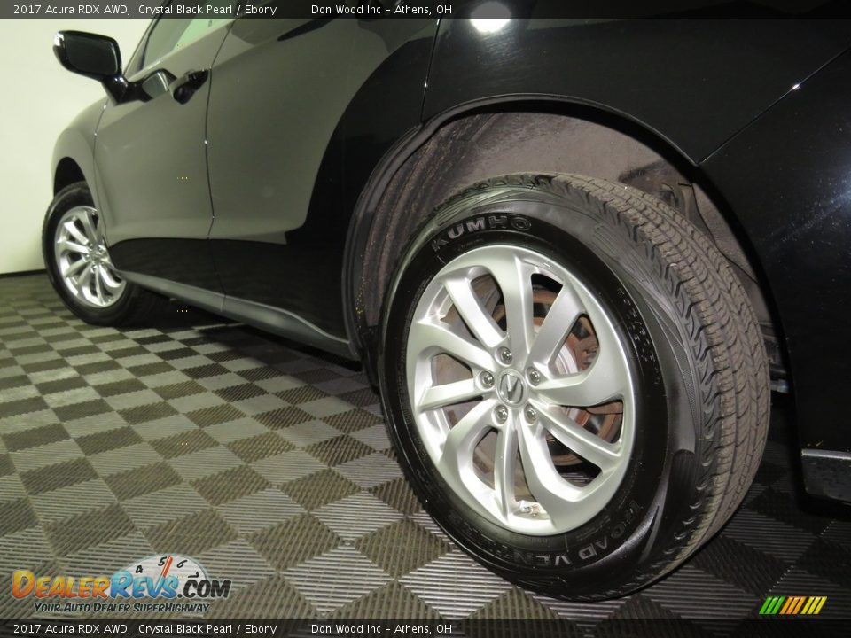2017 Acura RDX AWD Crystal Black Pearl / Ebony Photo #10