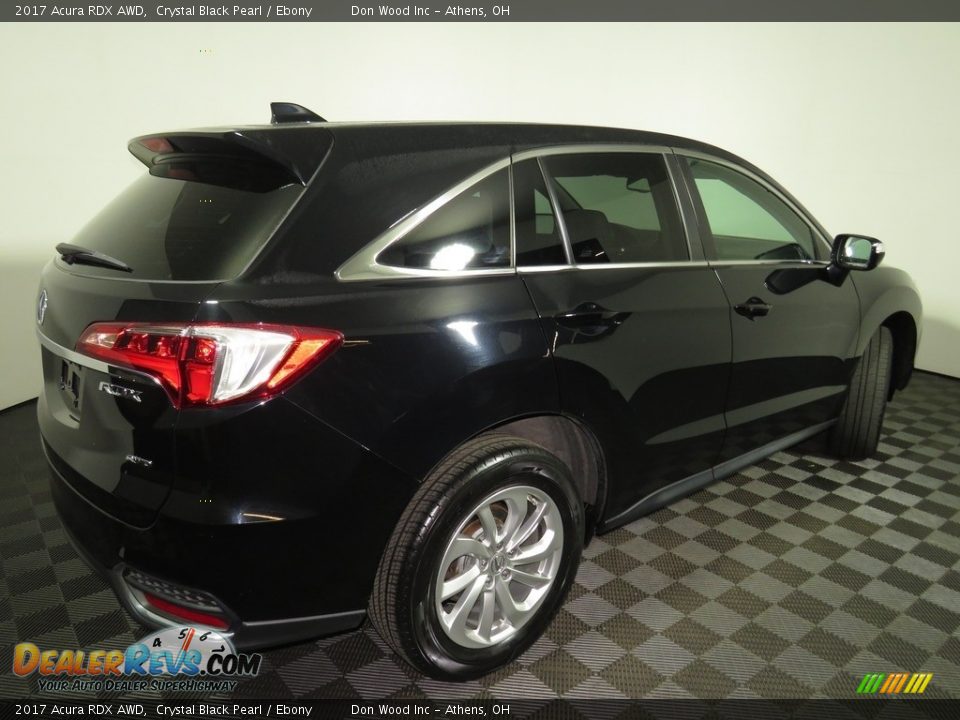 2017 Acura RDX AWD Crystal Black Pearl / Ebony Photo #16